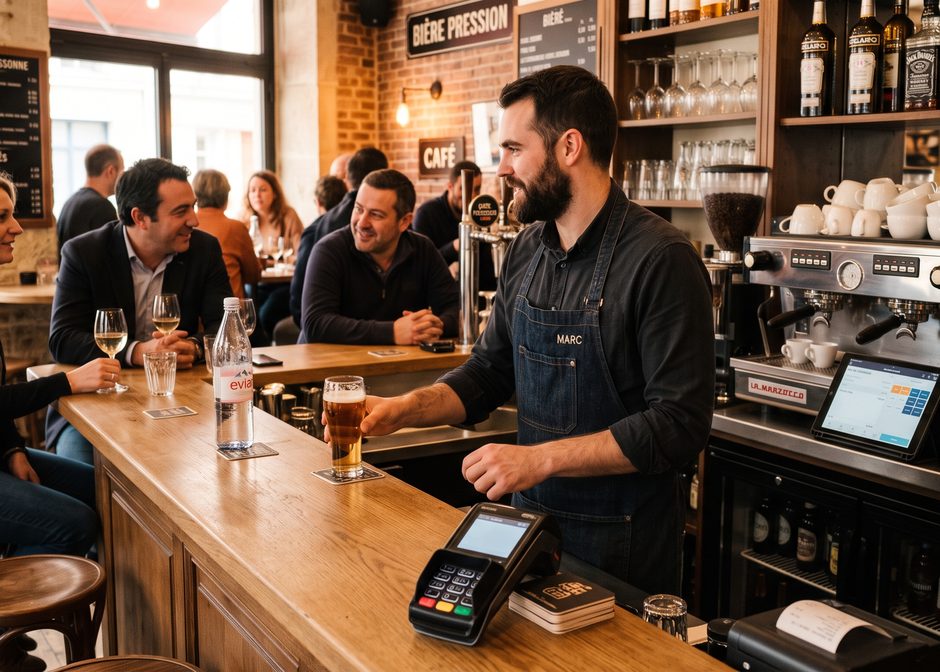 Leasing van horecamateriaal — professionele cafétoog